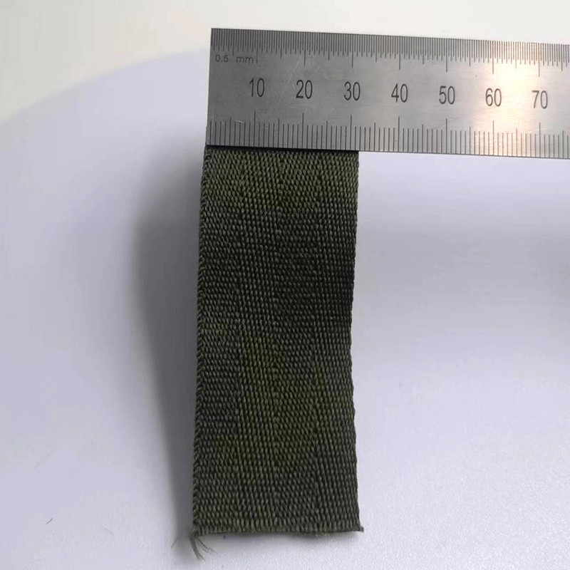 サイズ 調整可能 環境に優しい純ポリエステル ヘリングボーン 帯 耐磨性