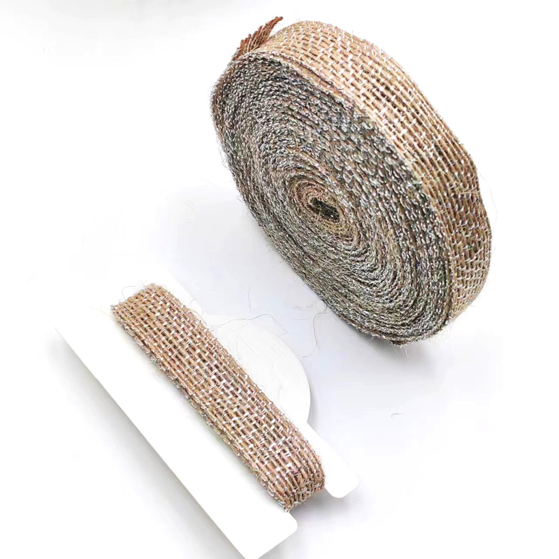 DIY 装飾 銀色の釣り糸の柔布のリボン 85% 柔布 15% ポリエステル