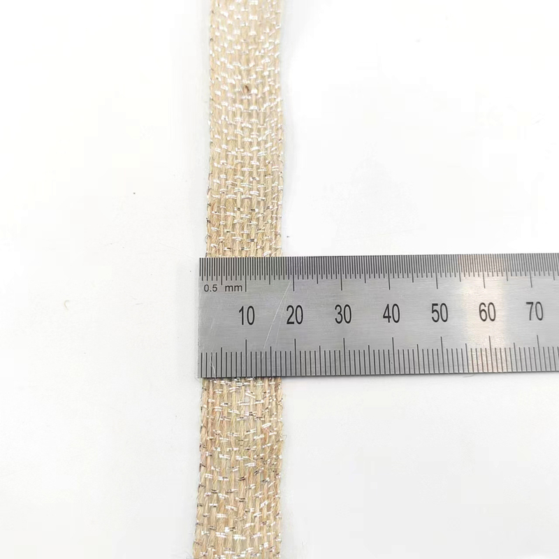 DIY 装飾 銀色の釣り糸の柔布のリボン 85% 柔布 15% ポリエステル