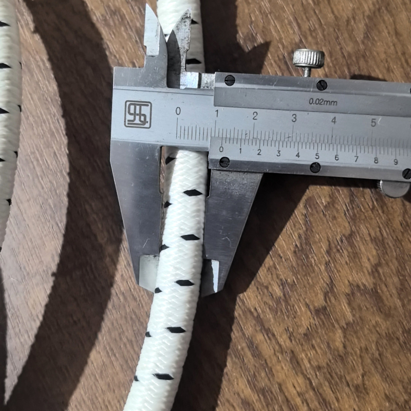12mm 直径 円形 帯状 弾性 伸縮 ロープ 高強度 弾性 ロープ