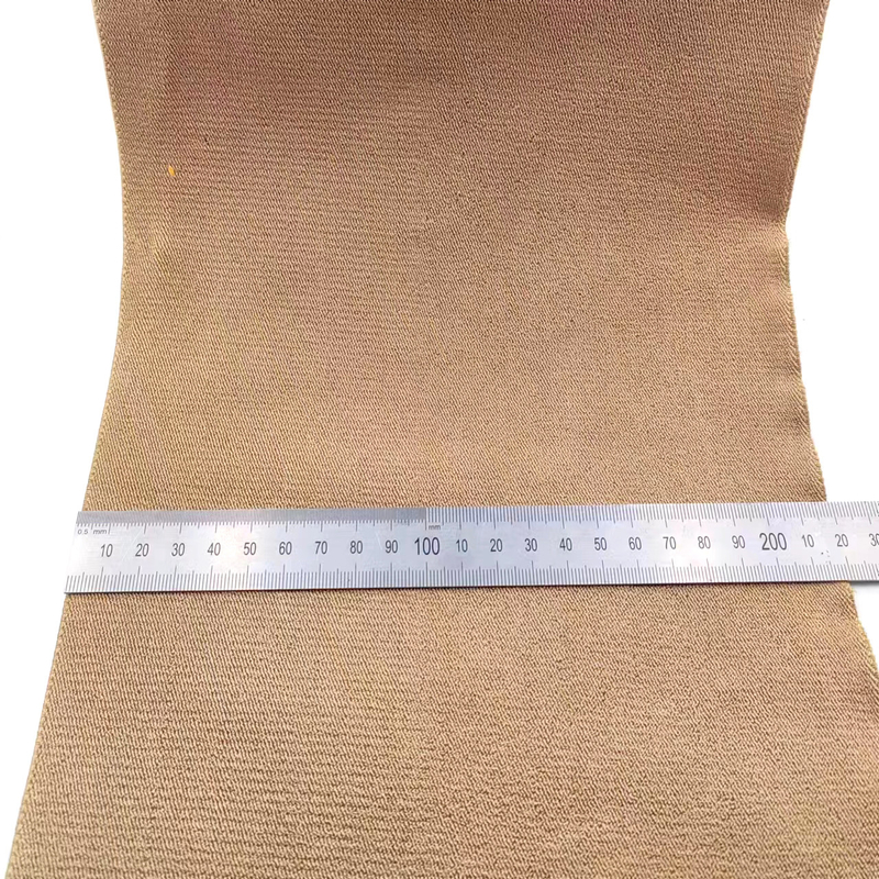 透ける 22cm 幅の毛糸 ポリエステル ラテックス コットン 弾性布 靴とブーツ用