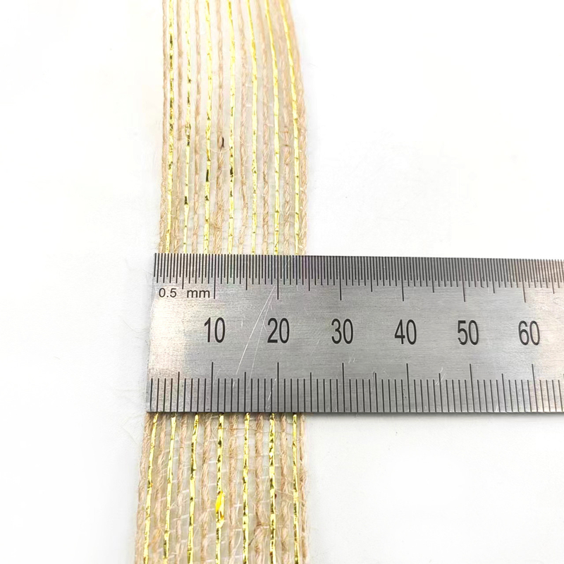 環境に優しい 25mm ジュートリボン 包装用 束はサポートされていません 7 日 サンプル注文