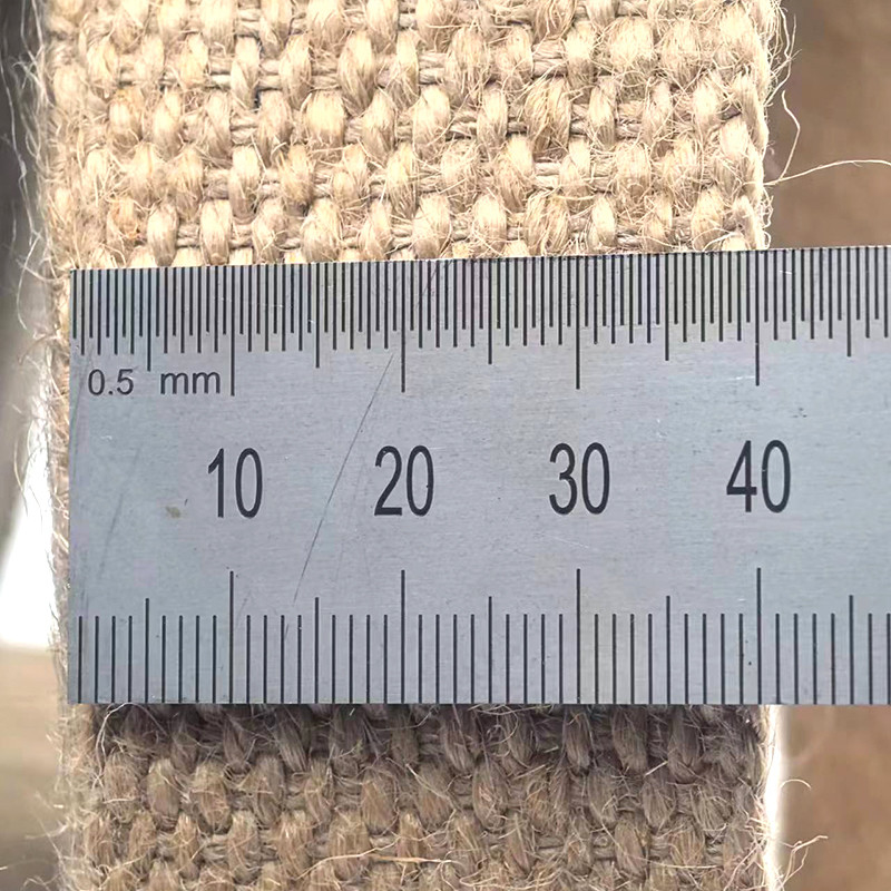 4cm オーダーメイドサイズ 1.5mm 厚さ 純ジュート 織物用