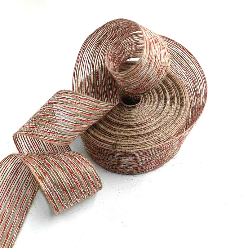 Webbing Diy 飾り付け弓 クリスマス 手作り 釣り糸 梱包 麻 釣り糸 リボン